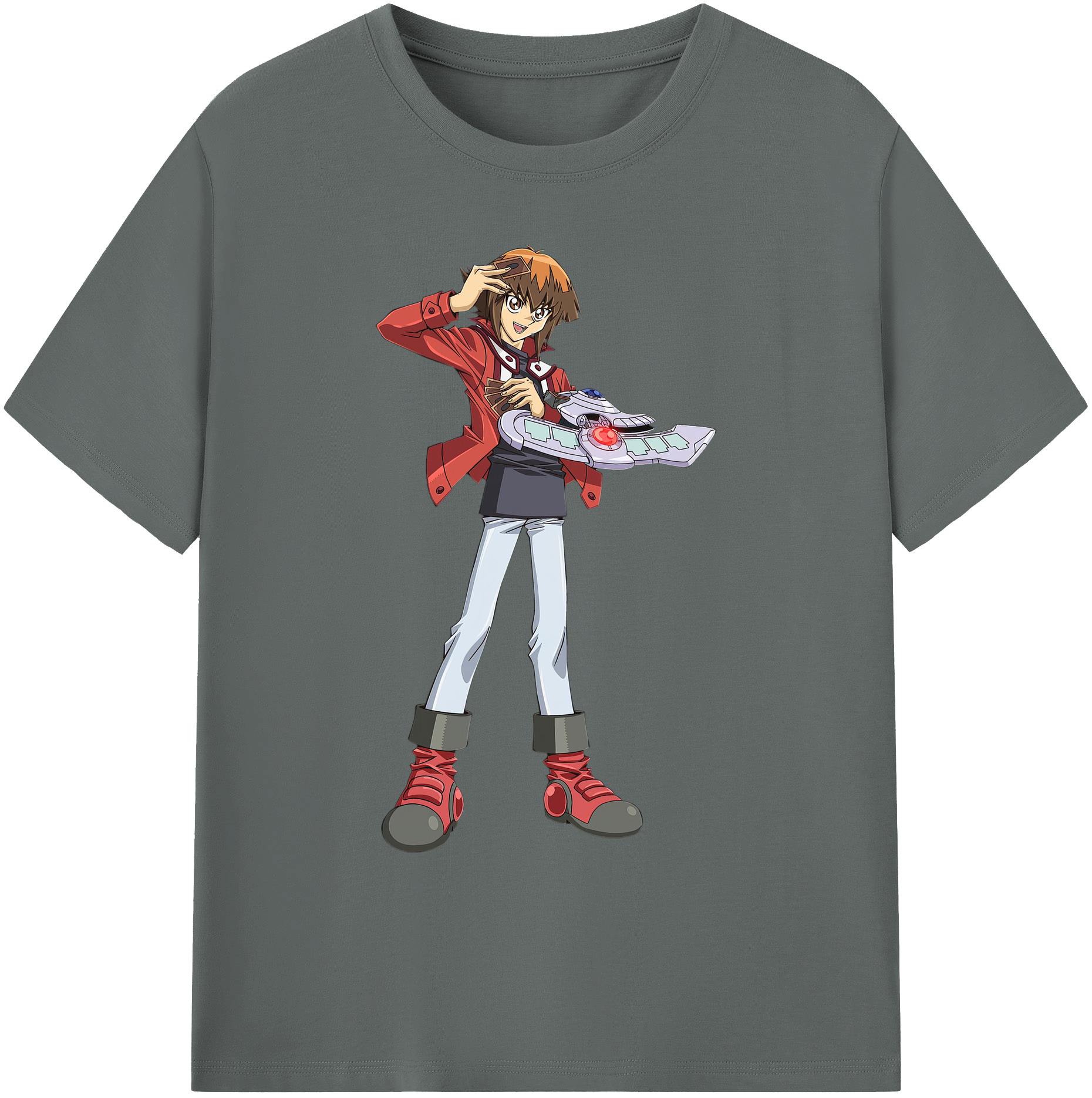 （画像用） 遊☆戯☆王 Yu-Gi-Oh! 綿100％ メンズ半袖Tシャツ｜肌触りやわらか＆通気性